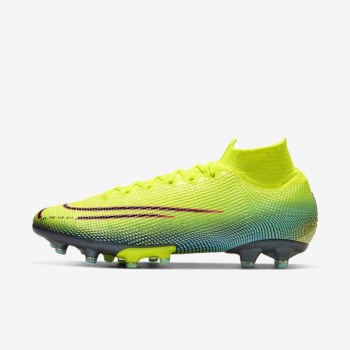 Nike Mercurial Superfly 7 Elite MDS AG-PRO - Női Focicipő - Citrom/Fekete